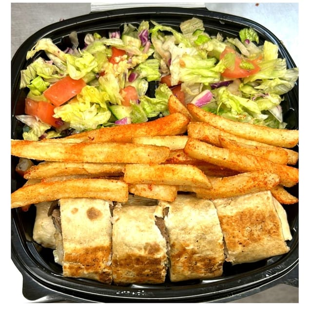 Combo Shawarma Wrap.