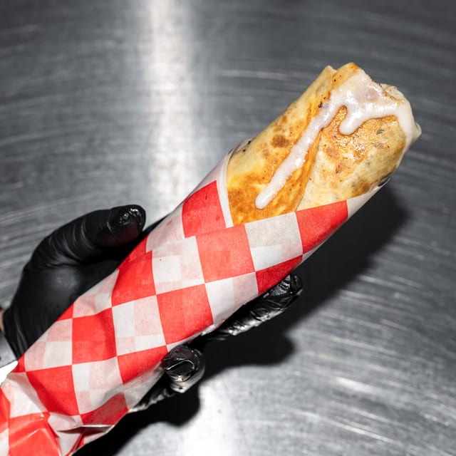 Chicken Shawarma Wrap.