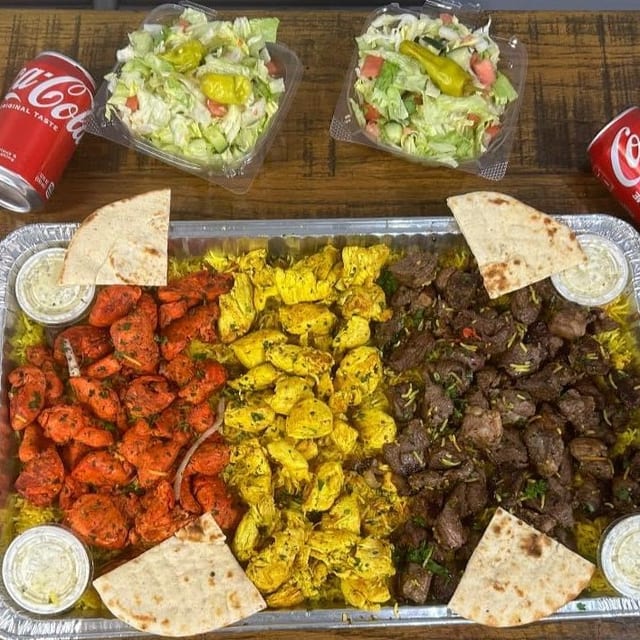 Grilled Mix On Rice.