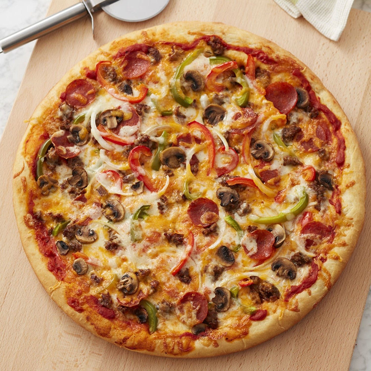 Supreme Pizza.