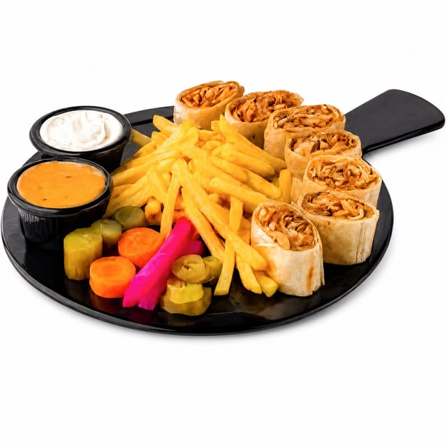 Combo Shawarma Wrap.