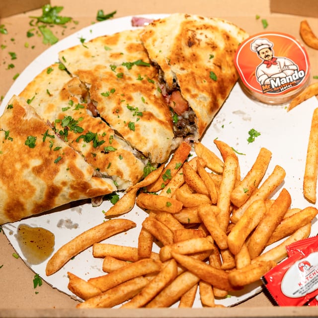 Lamb Quesadilla.