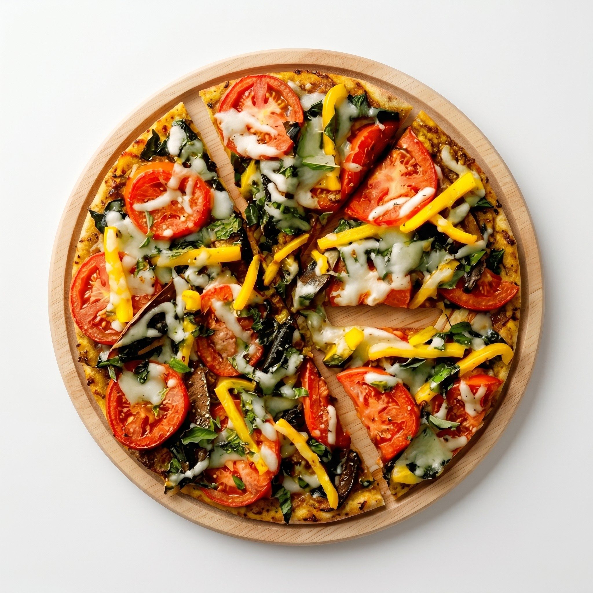 Vegetarian Delight Pizza.