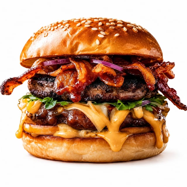 Bacon BBQ Burger.